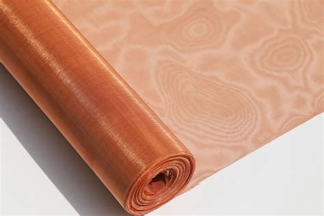 fine copper mesh fabric